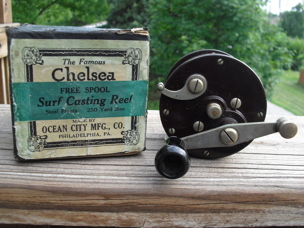 FS - Ocean City Plymouth 76 reel. Minty, with box