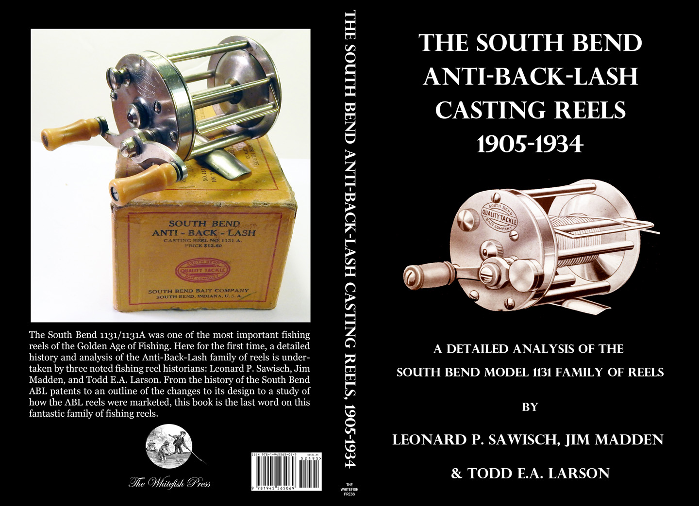 The South Bend Anti-Back-Lash Casting Reels 1905-1934 (Hard Cover